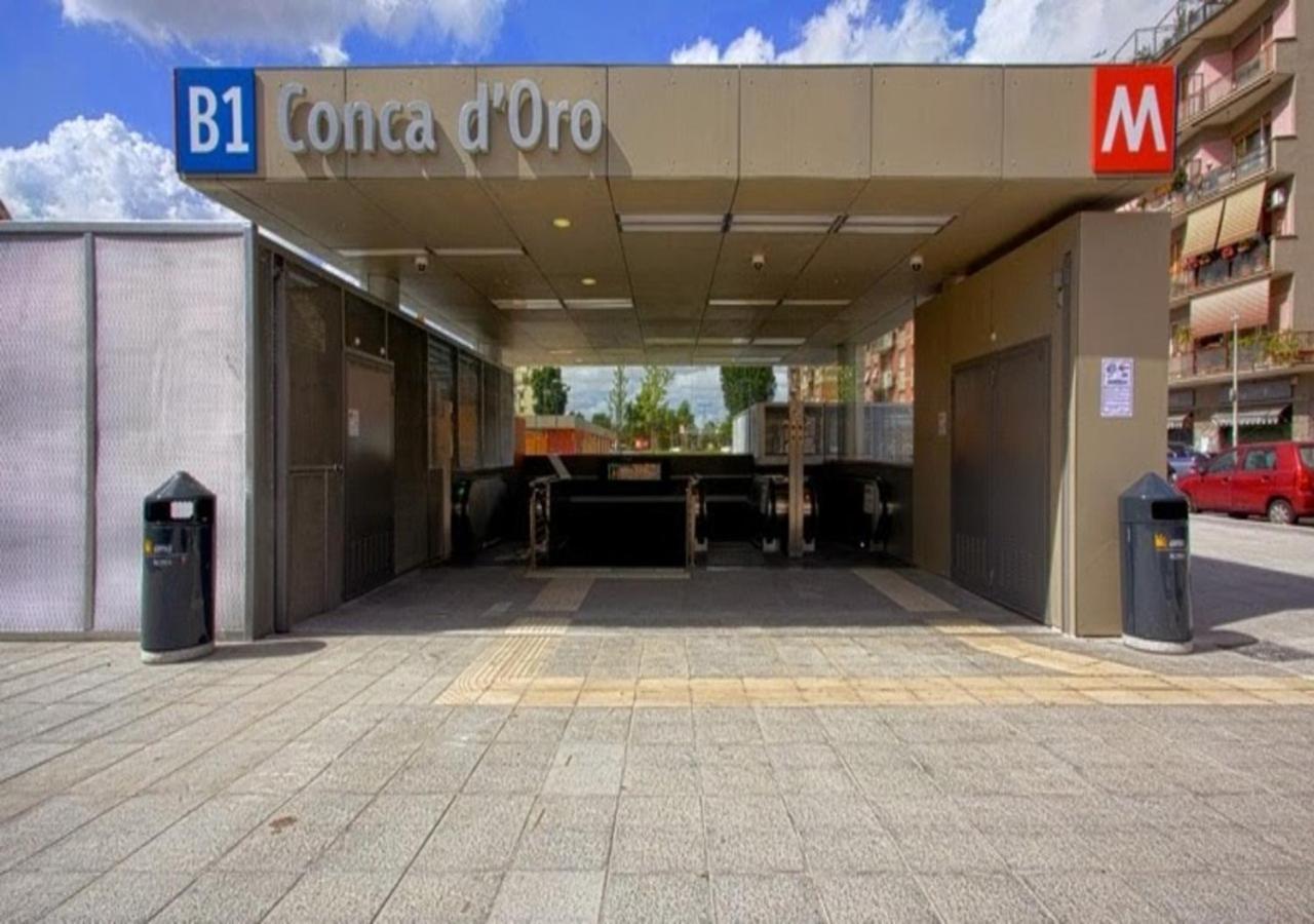 Secret Casa Bovari Metro B1 Conca D'Oro Rome Exterior photo